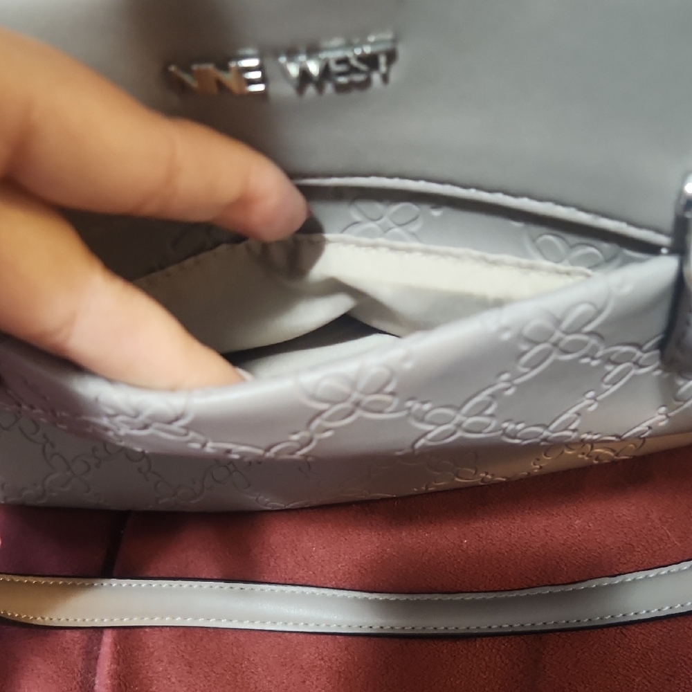 Nine West Gray/Taupe Purse - Picture 2 of 9